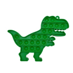 Dinosaure Pop Bubble sensoriel Fidget Toy parmi nous autisme besoins spéciaux soulagement du Stress Silicone soulagement du Stress Pop Toy - Product Image 3