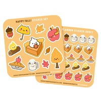 Auto-Adhésif Personnalisé Autocollant Vinyle Impression Kiss Cut Dessin Animé Logo Découpé Autocollants