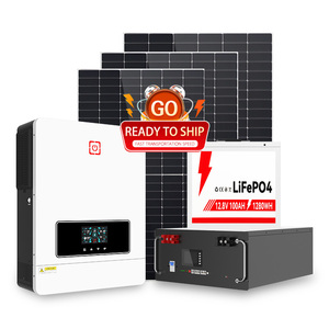 Système d'énergie solaire avec conception personnalisée, batterie lithium-ion, MPPT, silicium polycristallin, 10 kW, usage domestique, onduleur 220/230V - Product Image 6