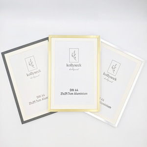 Aluminum Alloy Picture <strong>Frame</strong> A4 <strong>Photo</strong> <strong>Frame</strong> Tabletop Wall Hanging 6 <strong>7</strong> 8 <strong>10</strong> Inch 4K A3 Sizes Business License - Product Image 4