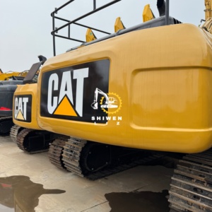 Excavadora Usada Cat329D2L de Japón a Bajo Precio, Máquina para Movimiento de Tierras de 29 Toneladas, Excavadora de Segunda Mano Cat 329D2L en Venta, Color Amarillo - Product Image 6