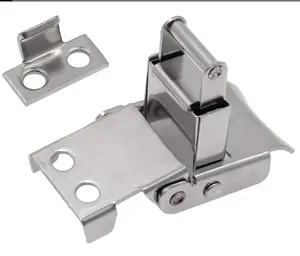 A31B Stainless Steel 304 Spring Loaded Draw Latch Toggle Hasp Clamp Latch Lock For Box Cabinet