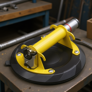 Ventouse multifonctionnelle avec poignée en acier et pompe manuelle pour levage et maintien de charges lourdes - Product Image 3