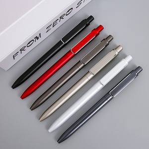 Stylos publicitaires personnalisés de haute qualité en gros, stylos gel en plastique pressés de 0,5 mm avec recharge de grande capacité pour les cadeaux de marque - Product Image 2