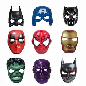 Animaux et Nature Thème Plastique <span class=keywords><strong>Spiderman</strong></span> Halloween Dress up Props for 7-9y Kindergarten Activity Supplies Children Mask - Product Image 2
