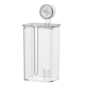 Suction Cup Bathroom Tissue <b>Box</b> Rectangular <b>Wall</b> <b>Mounted</b> No Drill Required Waterproof Multipurpose Toilet Paper Holder Napkin - Product Image 5