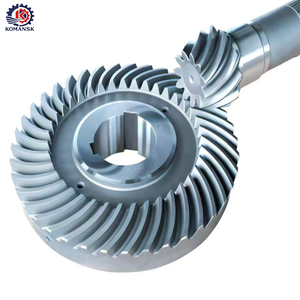 Ingranaggio Elicoidale Forgiato di Alta Qualità KOMANSK Henan, Accessori per Frantumatore Riduttore, Ingranaggio Conico a Spirale di Grande Diametro - Product Image 1