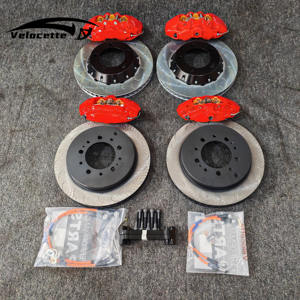 Juego de frenos de pinza de cuatro pistones traseros grandes de seis pistones delanteros de coche personalizables llantas de disco de alto carbono 18/19/20 pulgadas para Toyota LC200 - Product Image 2