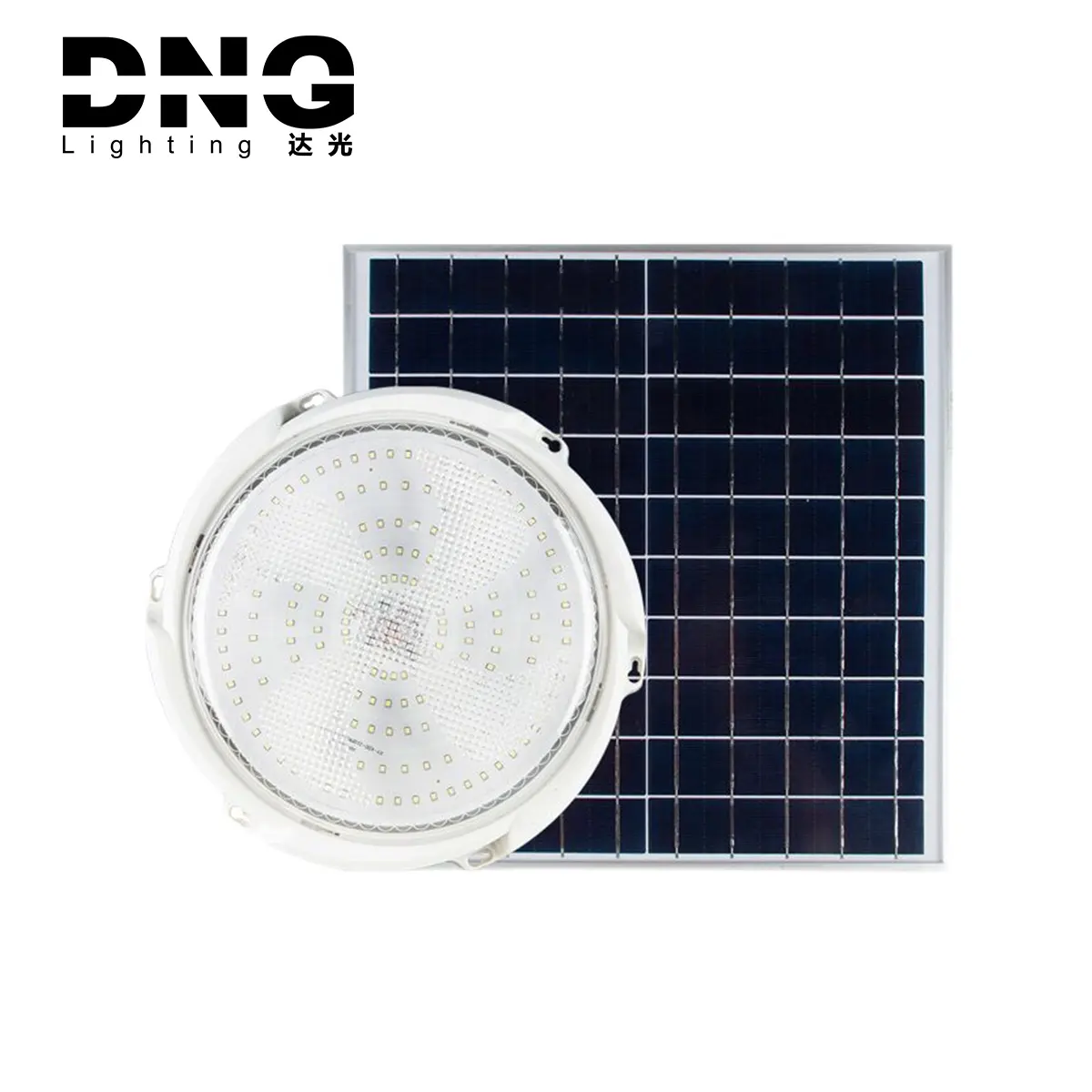 DNG Outdoor Waterproof Factory Direct Motion Sensor Top Led Intelligent Solar Ceiling Light For Day And Night