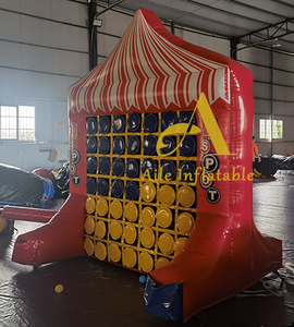 Logotipo de PVC personalizable inflable de doble cara conectar los puntos juego de rompecabezas divertido deportes Carnaval para niños con - Product Image 6