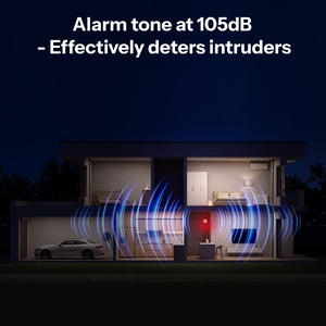 Sirena Interior Zigbee <span class=keywords><strong>Sonoff</strong></span> SNZB-09P para Hogar Inteligente, Control por Aplicación, Alarma Fuerte, Tonos Personalizados, Alerta de Sonido y Luz, Doble Fuente de Alimentación - Product Image 4