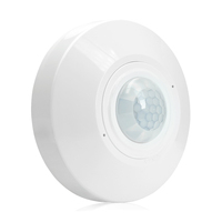 Interrupteur de détection de présence PIR monté au plafond 10A 360° °   Pour l'automatisation des hôtels et des maisons