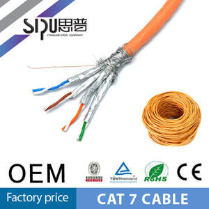SIPU CHINE Usine Prix <span class=keywords><strong>Pas</strong></span> <span class=keywords><strong>Cher</strong></span> Câble Ethernet <span class=keywords><strong>RJ45</strong></span> Cat7 Lan Câble Cat 7 Patch Cord Câble - Product Image 2