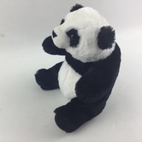 Peluche Panda Anime Kawaii 25cm, rembourrée en coton PP, super douce, pour enfants et adultes, idéale comme cadeau