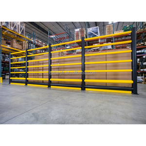 Industriële Vangrail Groot Magazijn Flexibele Veiligheidsbarrière Crash Hek Met Flexibele Anti-Collision Vangrails De Muur - Product Image 1