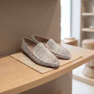Modernos mocasines de rafia - Product Image 5