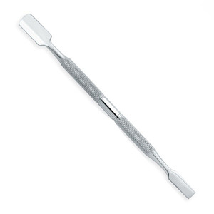 Empujador de Cutículas de Acero Inoxidable al por Mayor, Instrumentos de Marca Privada, Empujador de Cutículas de Doble Punta Liso - Product Image 3
