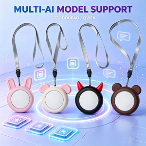Dispositivo Inteligente con IA para el Cuello en Caja de Regalo con Asistente de Voz Multilingüe para Niños, Regalo de Cumpleaños, Proveedor OEM Personalizado - Product Image 1