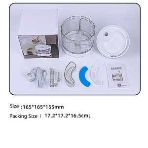 Fuente de agua automática para gatos, alimentador de agua silencioso eléctrico para mascotas, tazón bebedero para perros y gatos - Product Image 5