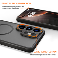 Étui magnétique pour téléphone portable Samsung S26 Ultra, coque de protection effet peau pour Galaxy S26, S25, S24, S23 Plus