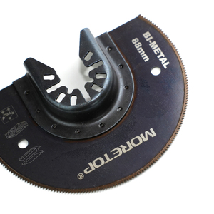 <span class=keywords><strong>Lame</strong></span> <span class=keywords><strong>oscillante</strong></span> segmentée 88 mm 18 TPI pour découpe <span class=keywords><strong>de</strong></span> métal, dents fines, bois, PVC, <span class=keywords><strong>scie</strong></span> semi-circulaire, lot <span class=keywords><strong>de</strong></span> 8 pièces, ajustement universel, remplace l'OEM - Product Image 2