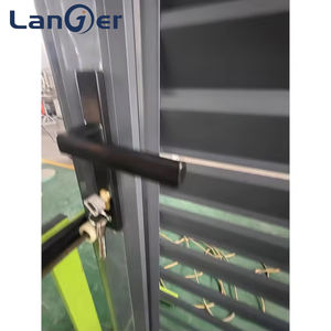 <span class=keywords><strong>Porte</strong></span> commerciale finie roulante en alliage <span class=keywords><strong>d</strong></span>'aluminium design moderne <span class=keywords><strong>Porte</strong></span> à persienne en polymère spécial Australie/<span class=keywords><strong>porte</strong></span> à obturateur - Product Image 4