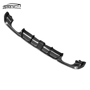 F30 <span class=keywords><strong>M</strong></span> Sport Doppelseitiger Doppel ausgang mit leichtem Heck diffusor Hecks toß stangen lippe für BMW 3er F30 - Product Image 4