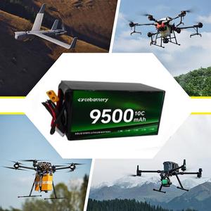 Batterie <span class=keywords><strong>Li-ion</strong></span> à État Solide Haute Densité Rechargeable CEBATTERY 10000mAh 6S pour Drones/UAVs Certifiée CE - Product Image 3