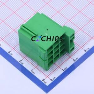 1-967622-1 Housing (Wire-to-Board / Wire-to-Wire) P=5mm Connector ( Jack Structure: 3x4P )( Pitch: 5mm )( Row Spacing: 5.5mm ) - Product Image 2