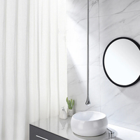 Robinet de lavabo mural moderne à bec haut, économie d'eau, finition chromée, garantie 3 ans