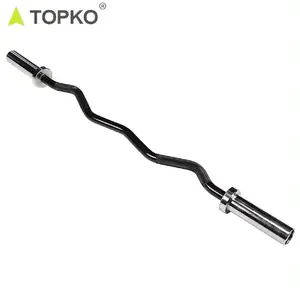 Topko TOPKO Fitness Weight Lifting Gym Barbell Straight Bar Adjustable Dumbbell To Arm Curl Bar Weight Lifting Converter Barbell Bar