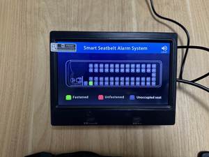 Westbay 4G Wireless vendita calda auto camion Bus Van Seat sensore di pressione di occupazione seggiolino auto allarme sensore Anti-espulsione - Product Image 2