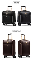 Ensemble de bagages élégant et multifonctionnel en cuir souple PVC pour homme, 2 pièces, valises à roulettes 16-28 pouces (20, 22, 24, 28 pouces)