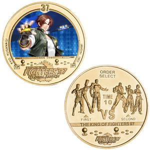 Koin Peringatan Anime King Fighters Eight God, Berwarna, Berlapis Emas, Relief Die-Casting, Dikemas Secara Individual - Product Image 2