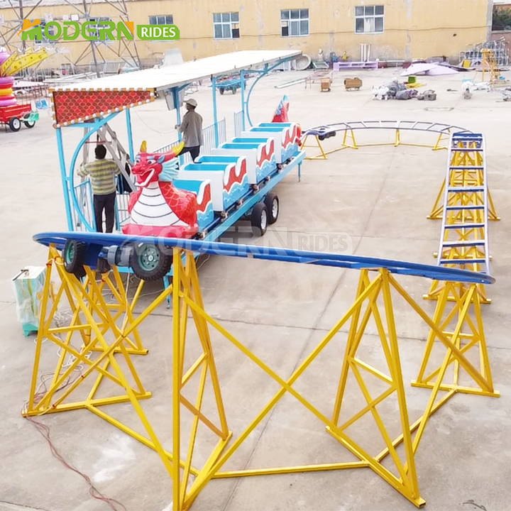 modern rides Fairground carnival mobile portable trailer modern