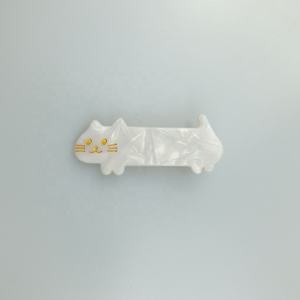 Venta al por Mayor de Pinzas para el Cabello de Acrílico con Diseño de Gatos de Dibujos Animados, Estilo Coreano, para Niños, Accesorios para el Cabello para Fiestas - Product Image 2