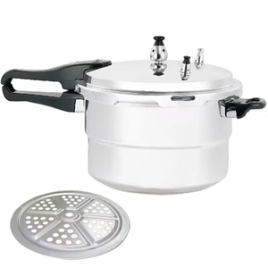 Olla a Presión con Rejilla para Vapor, Olla a Presión de Aleación de Aluminio de Doble Uso para Cocina de Gas - Product Image 3