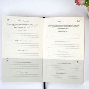 Agenda de Oficina A5/A4 2025 con Cubierta de Lino y PU, Libro de Votos Matrimoniales Personalizado con Diario Impreso, Regalo - Product Image 6