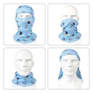 Winter Printed Fleece Ski Face Mask Adult Child Windproof Warm Head Cover Sport Outdoor Use - Product Image 4