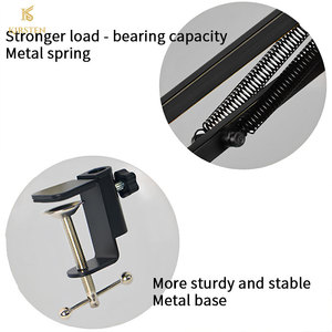 Giá đỡ micro kim loại ABS chống rung, có thể điều chỉnh tự do, dành cho phát trực tiếp và hát - Product Image 5