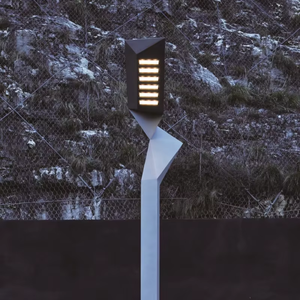 Lampe de cour à énergie nouvelle, vente directe d'usine Senzhao, éclairage extérieur moderne à LED pour jardin et rue - Product Image 2