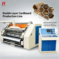 Machine automatique à simple face sans doigts pour la production de carton ondulé