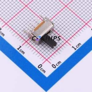 SS12D07VG5 Slide Switch Through hole-5P,8.7x4.4mm Switch Single Pole Double Throw Rectangle Pin Header PC Pin 8.7mm - Product Image 1