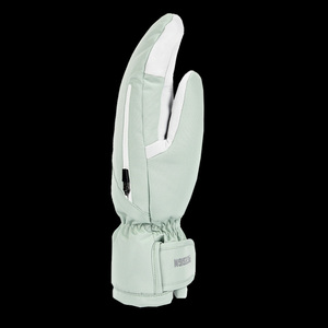 <span class=keywords><strong>Thinsulate</strong></span> cách nhiệt không thấm nước Kid Găng tay ngoài trời Găng tay thể thao găng tay trẻ em da găng tay với zip - Product Image 2