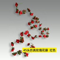 Tanaman Bunga Clematis Buatan Hitam Mandevilla Banksiae Comte Mini Morning Dawn Silver Cypress Vine Rose