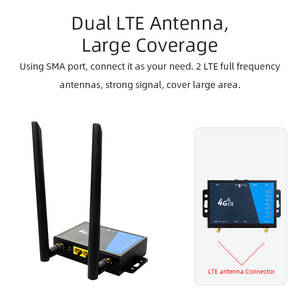 At & T تي موبايل سبرينت B2 B3 B4 B5 B7 B8 B12 B13 B17 B25 B26 B66 B41 أمريكا الصناعية CPE SMA هوائي 3G 4G LTE واي فاي موجه ببطاقة Sim - Product Image 3
