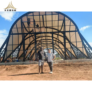 Nhà Máy Tùy Chỉnh Cấu Trúc Thép Pvdf Bìa Màng Bảo Tàng Thể Thao Lều Windproof Tuyết Chịu Mài Mòn Đảng Sự Kiện Lều - Product Image 3