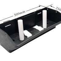 Jardinière Murale Verticale Extérieure de Haute Qualité, Pot de Fleurs Automatique au Design Moderne, Auto-Arrosant, Écologique en Plastique PP pour la Maison
