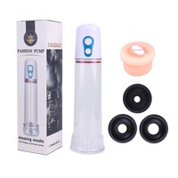 Dispositif d'agrandissement du pénis, meilleur masseur manuel en silicone, jouet sexuel, pompe à vide pour l'agrandissement, pompe à pénis électrique rechargeable