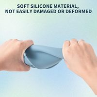 Bol pliable en silicone pour chien, distributeur d'eau et de nourriture pour chien, sans BPA, bol pliable en silicone pour chien pour les voyages, le camping